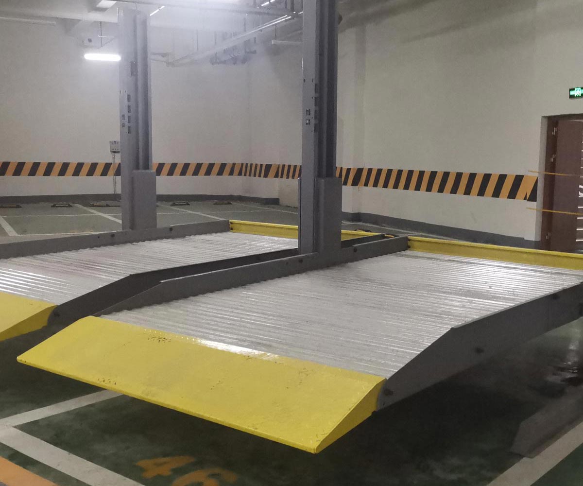 大安2層簡易升降機械立體車庫過規(guī)劃