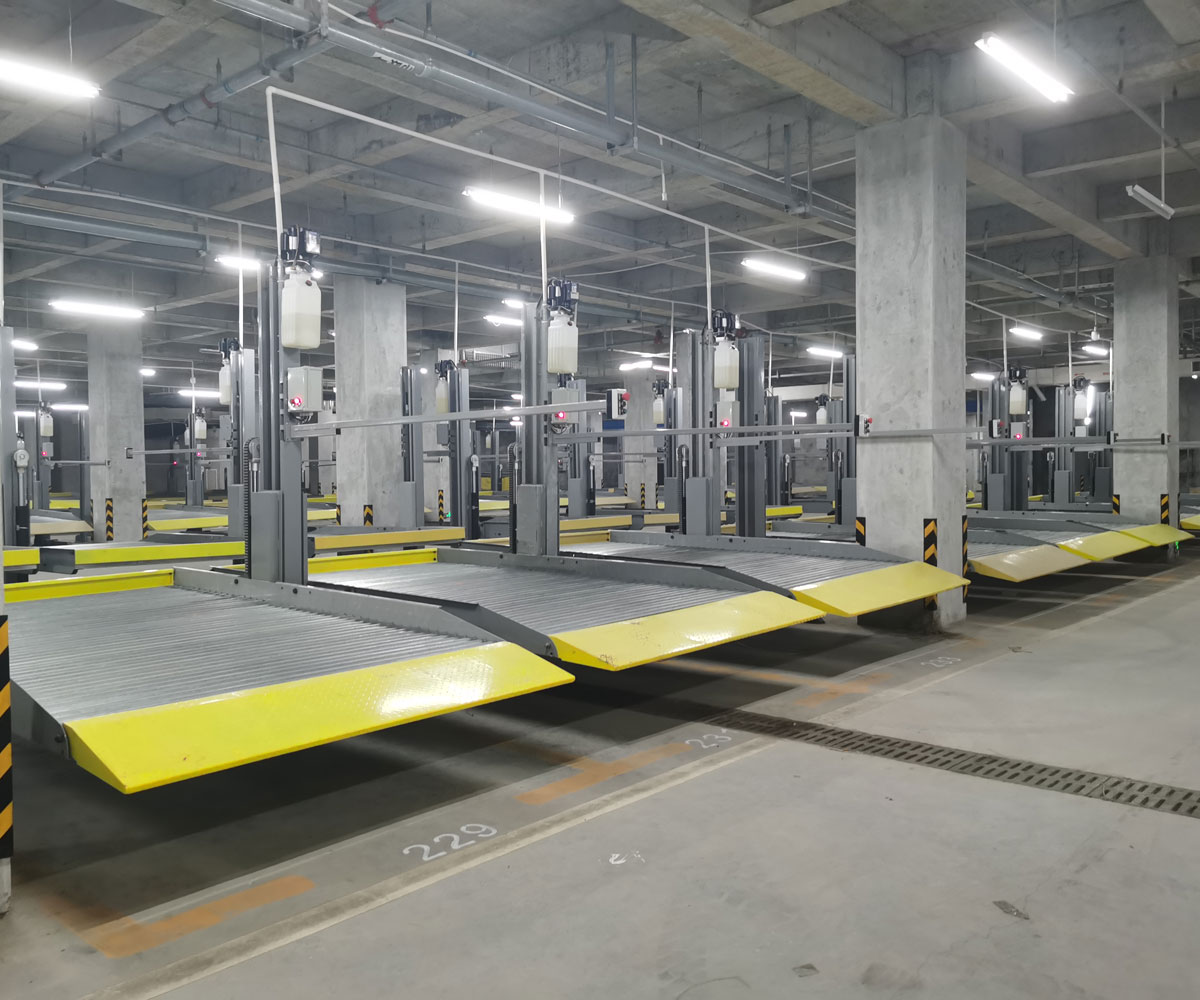 樂山地下室簡易式機(jī)械式停車庫拆除