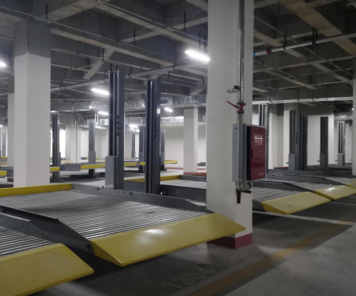 雙柱簡易式停車立體車庫租賃