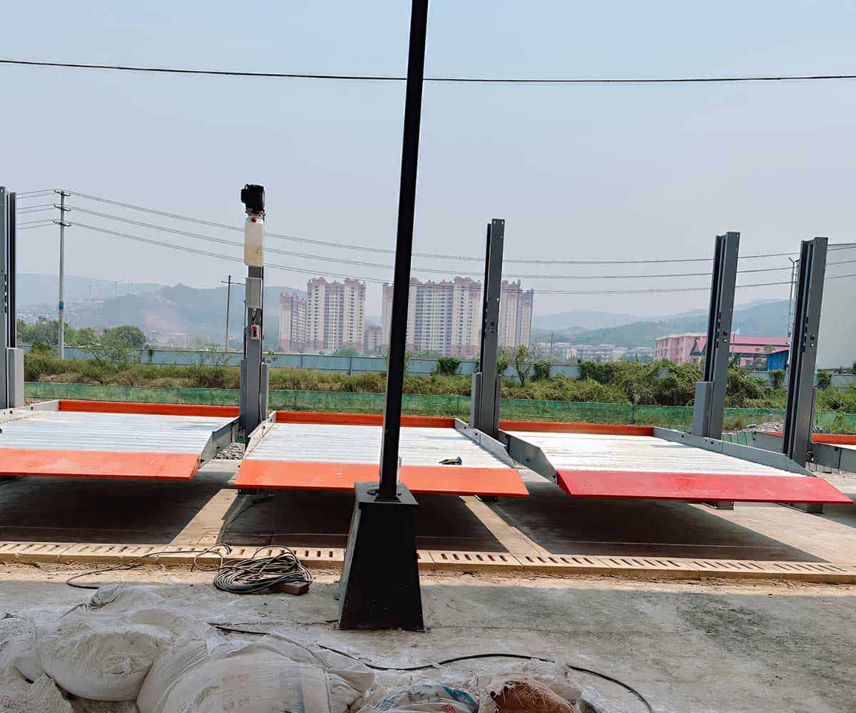 二層升降橫移機(jī)械式停車庫的主要類別介紹