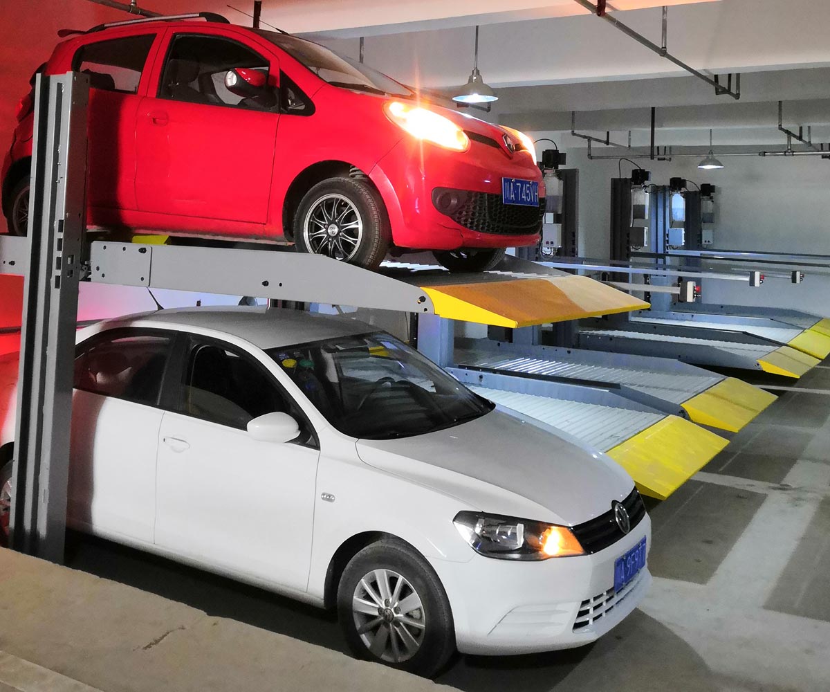 雙柱簡易升降類立體停車設(shè)備