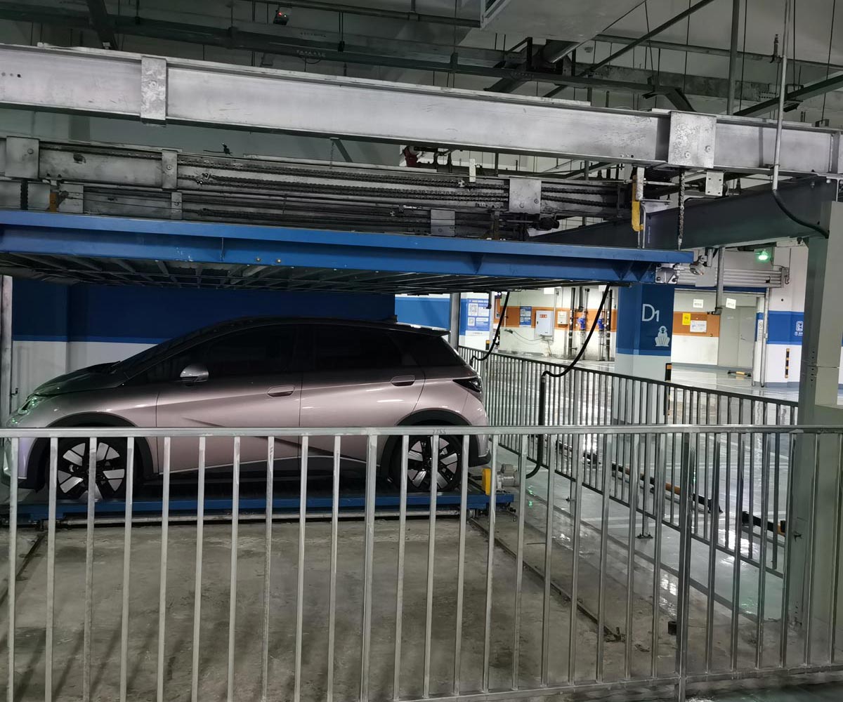 四柱PSH升降橫移式立體停車設備